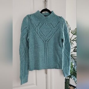 Dear John Cozy Blue Sweater